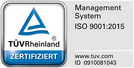 Zertifiziert nach DIN EN ISO 9001