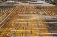Industrial panel heating