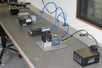 Workspace for component preparation