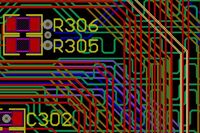 Layout Multilayer-Platine