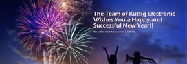 The Team of Kuttig Electronic Wishes You a Happy and Successful New Year!