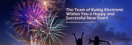 The Team of Kuttig Electronic Wishes You a Happy and Successful New Year!