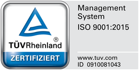 TÜV Logo ISO 9001